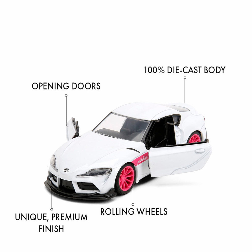 Pink Slips 2020 Toyota Supra 1:32 Scale Vehicle - Deep Nerdd