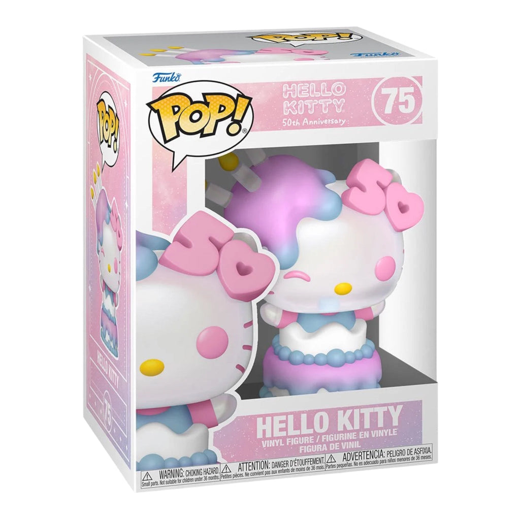 Sanrio Hello Kitty 50th Cake Funko Pop! Vinyl Figure - PRE ORDER - Deep Nerdd