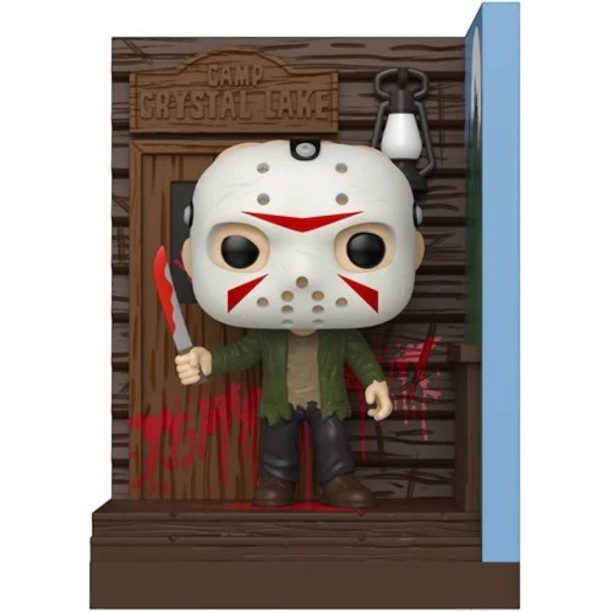Funko Pop! Jason Crystal Lake Cabin Nook figure from the Jason Universe collection, featuring a detailed Funko toy of Jason Voorhees.