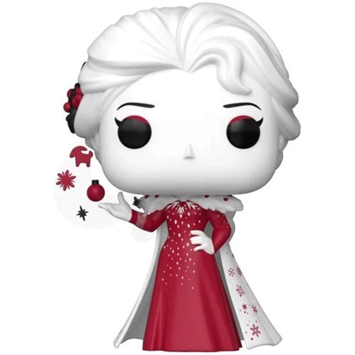 Frozen Elsa Funko Pop! vinyl figure from the Holiday collection, featuring Elsa in her winter outfit, with detailed icy accessories.