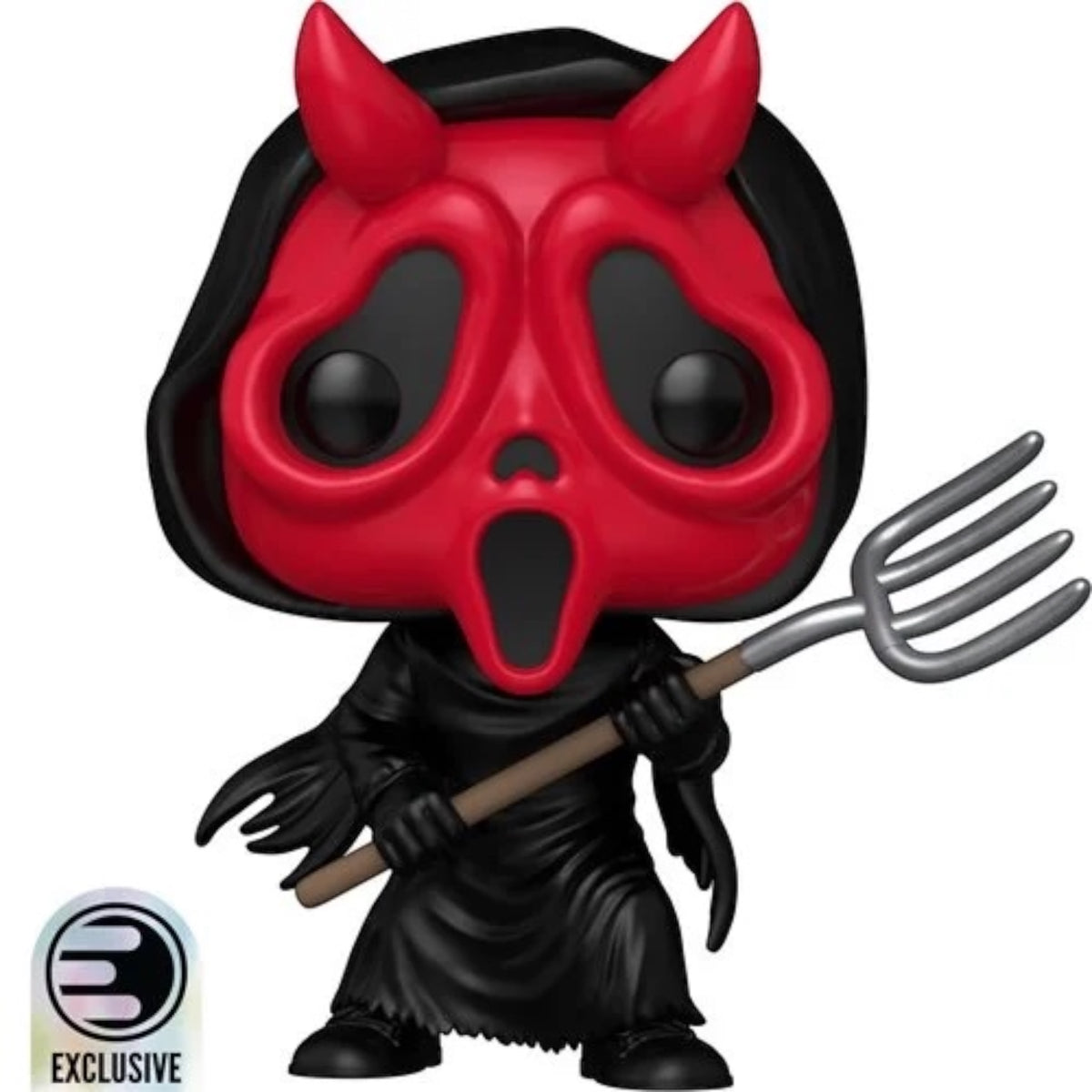 Funko Scream Devil Ghost Face vinyl figure #2114 from the Funko Pop! collection, featuring a detailed ghost face design.