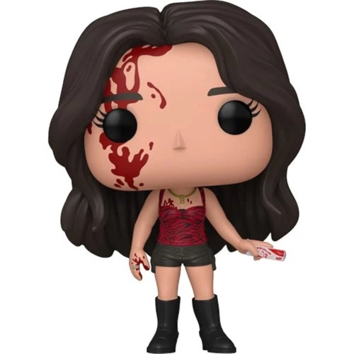 Funko Pop! vinyl figure of Obsession Nikki with bloody details, collectible figurine from Funko, pre-order available.