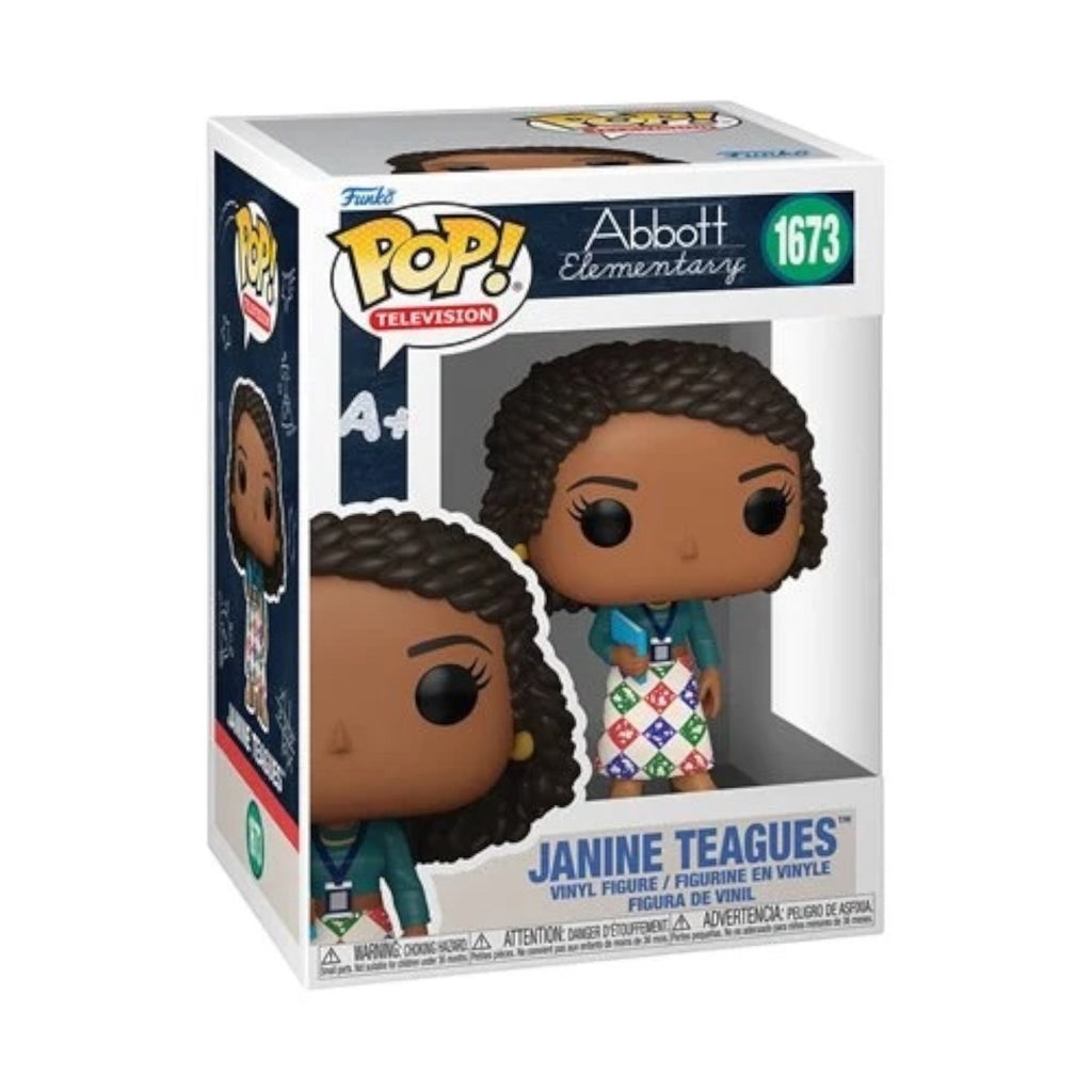 Abbott Elementary Janine Teagues Funko Pop! Vinyl Figure - PRE ORDER - Deep Nerdd