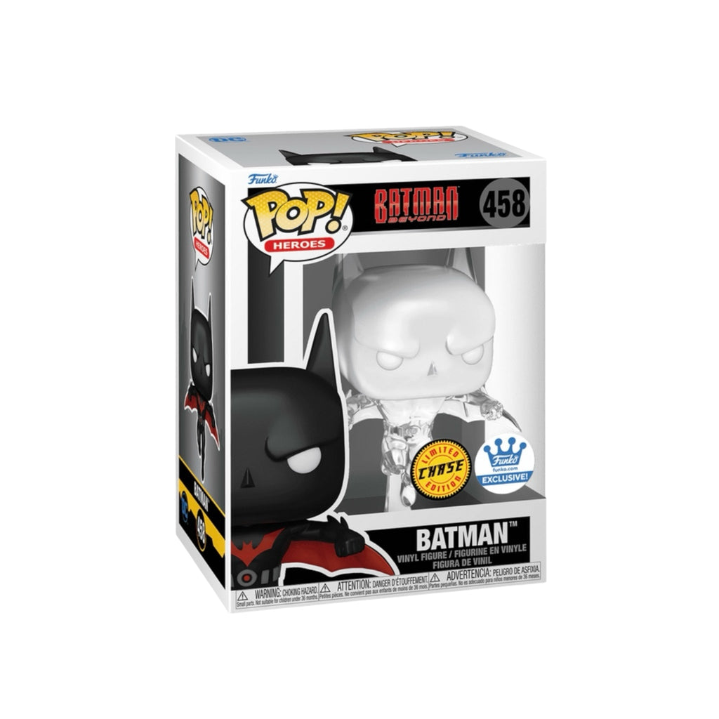 Batman Beyond Flying CHASE Funko Exclusive Transparent Vinyl Figure 458 - Deep Nerdd