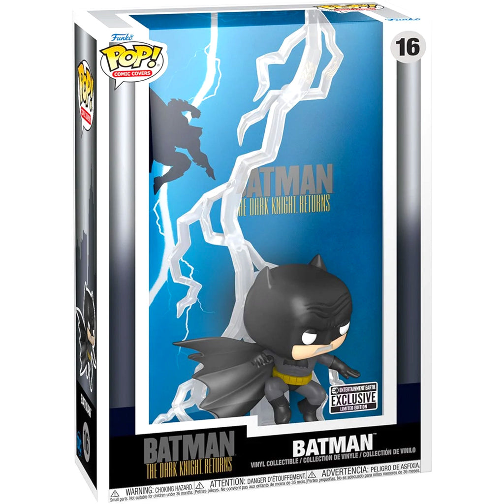 Batman: The Dark Knight Returns Glow-in-the Dark Funko Pop! Comic Cover Figure #16 - EE Exclusive - PRE ORDER - Deep Nerdd