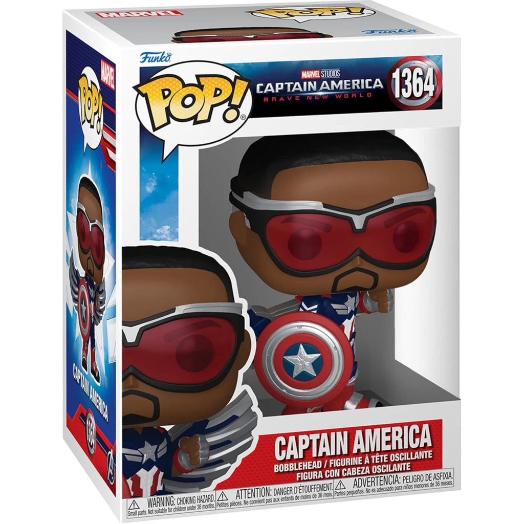 Captain America: Brave New World Captain America Pop! Vinyl Figure - PRE ORDER - Deep Nerdd