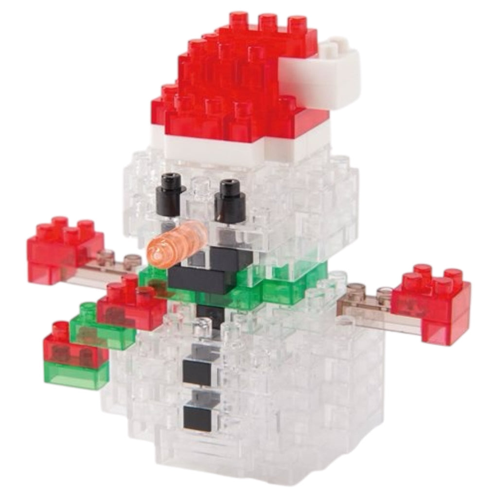 Christmas Snowman Nanoblock Collection Series Constructible Figure - Deep Nerdd