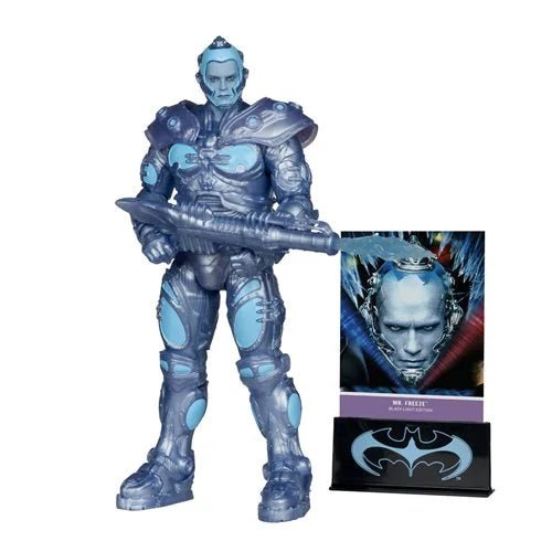 DC Multiverse Batman and Robin Mr. Freeze Black Light Gold Label 7 - Inch Action Figure - PRE ORDER - Deep Nerdd