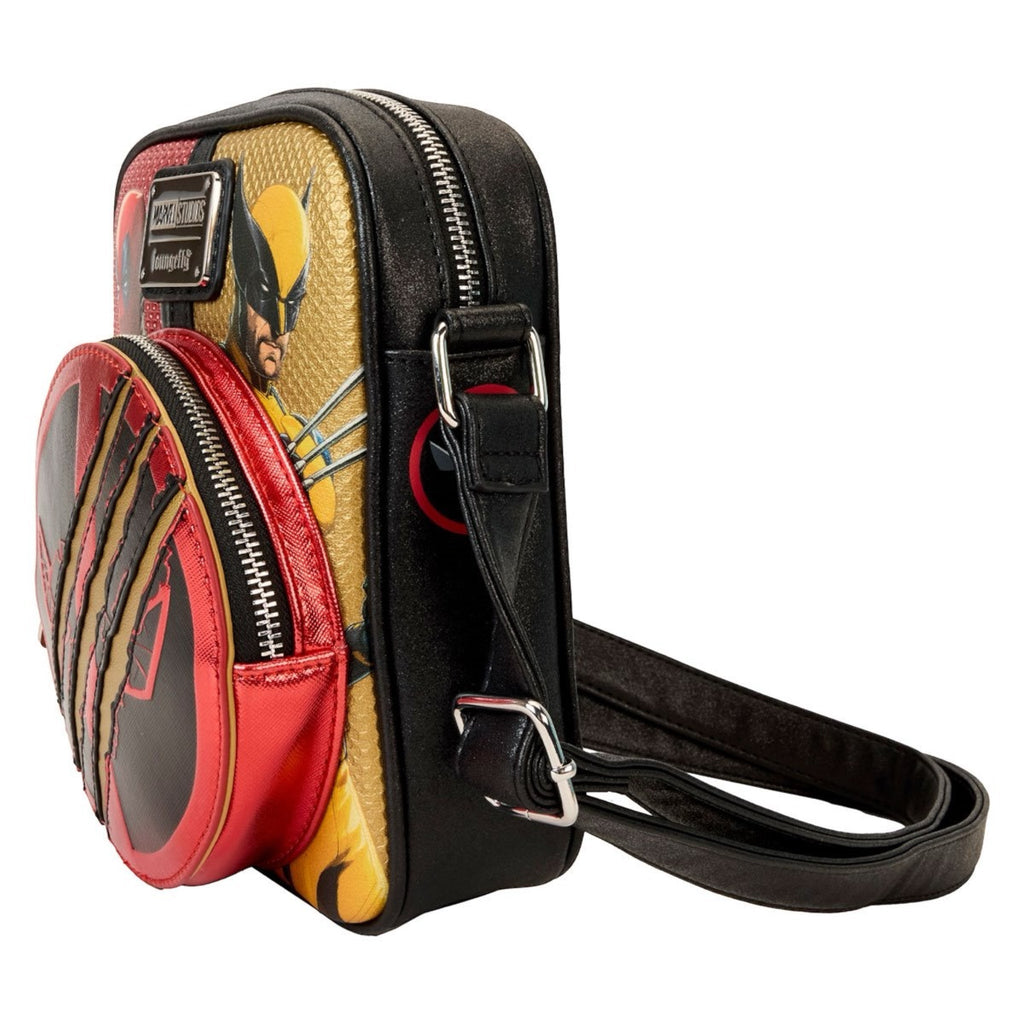 Loungefly Backpack Deadpool and Wolverine Crossbody Bag - PRE ORDER Deep Nerdd