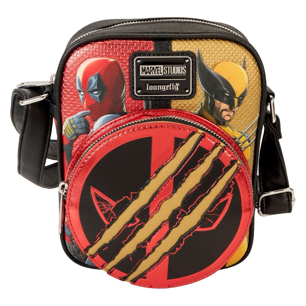 Loungefly Backpack Deadpool and Wolverine Crossbody Bag - PRE ORDER Deep Nerdd