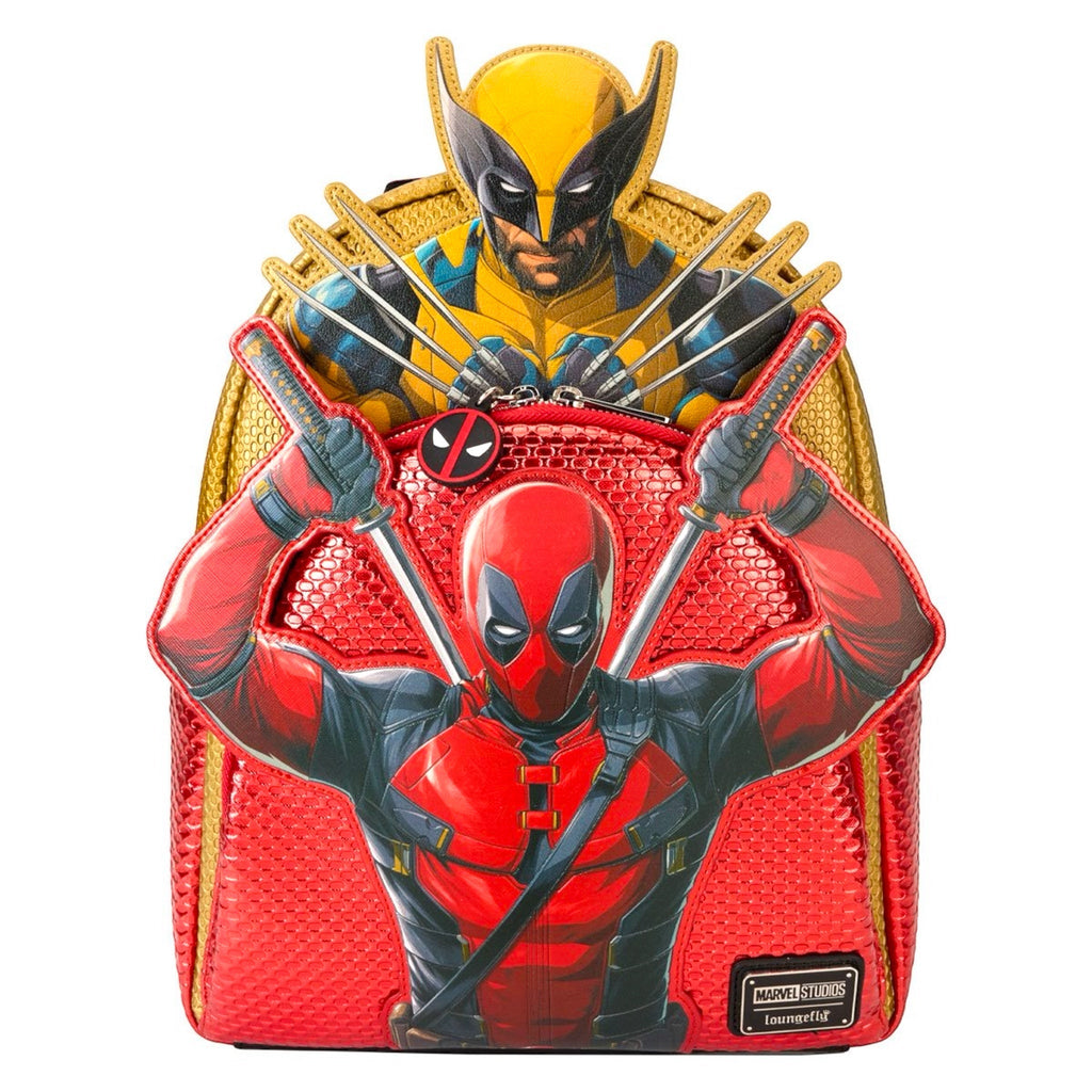 Loungefly Backpack Deadpool and Wolverine Mini-Backpack - PRE ORDER Deep Nerdd