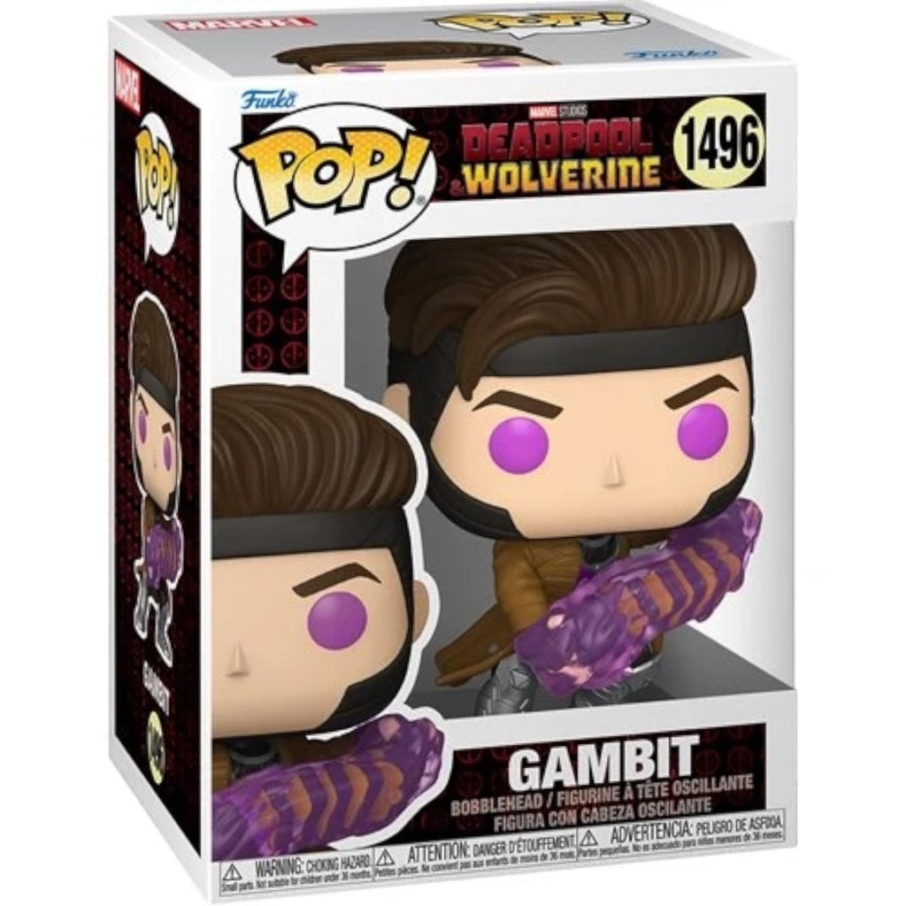 Deadpool & Wolverine Gambit Funko Pop! Vinyl Figure - PRE ORDER - Deep Nerdd