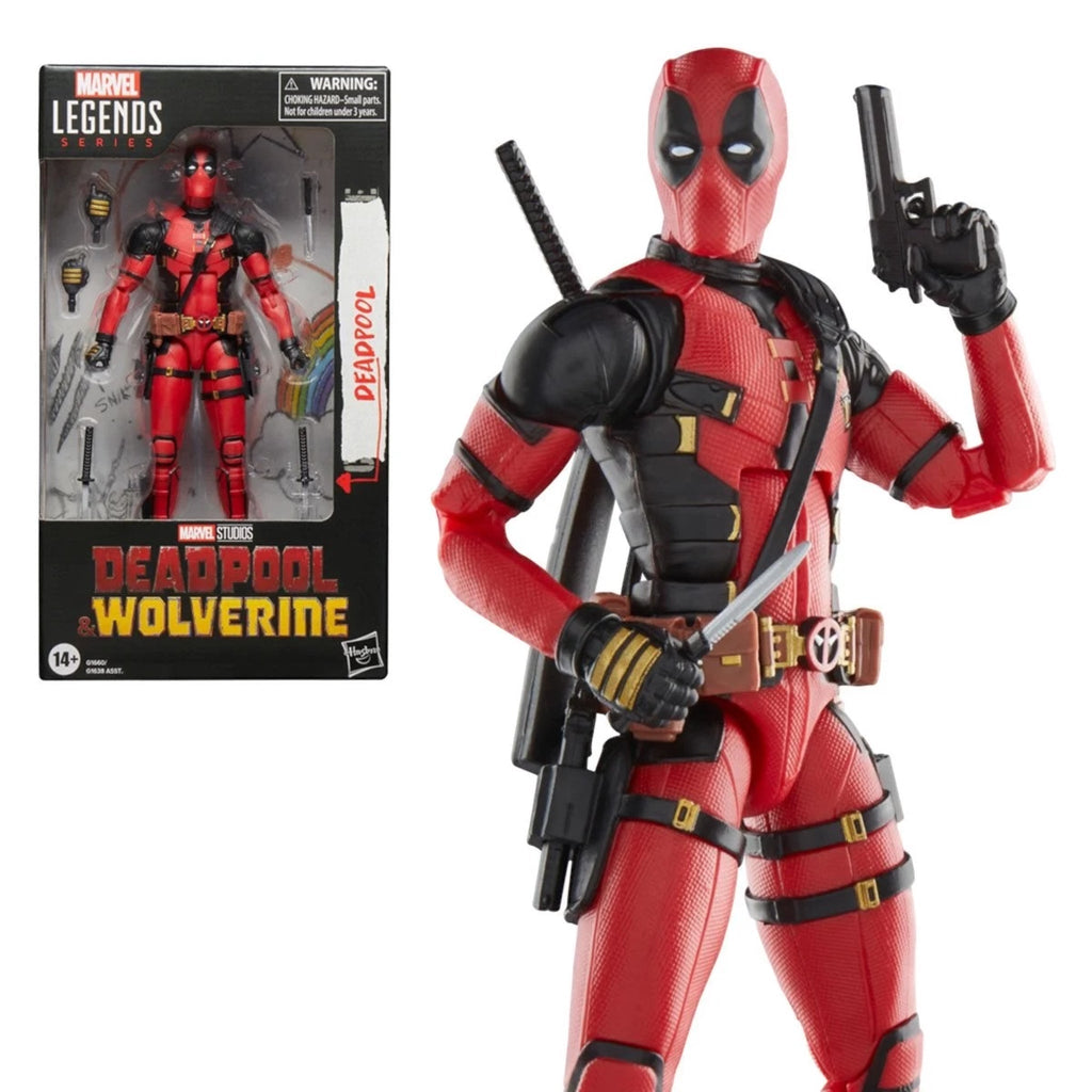 Hasbro Action Figure Deadpool & Wolverine Marvel Legends Deadpool Action Figure - PRE ORDER Deep Nerdd