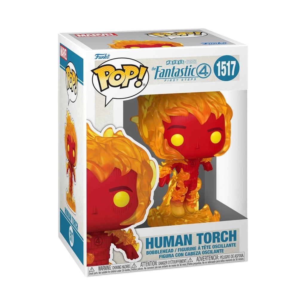 Fantastic Four: First Steps Human Torch Funko Pop! Vinyl Figure - PRE ORDER - Deep Nerdd