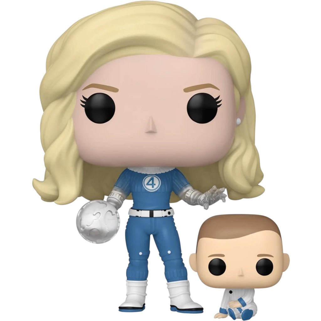 Fantastic Four: First Steps Invisible Woman and Franklin Pop! Vinyl Figures - PRE ORDER - Deep Nerdd