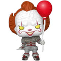 Funko It Pennywise vinyl figure shelf sitter, collectible Funko Pop! figure featuring Pennywise character from Stephen King's It.