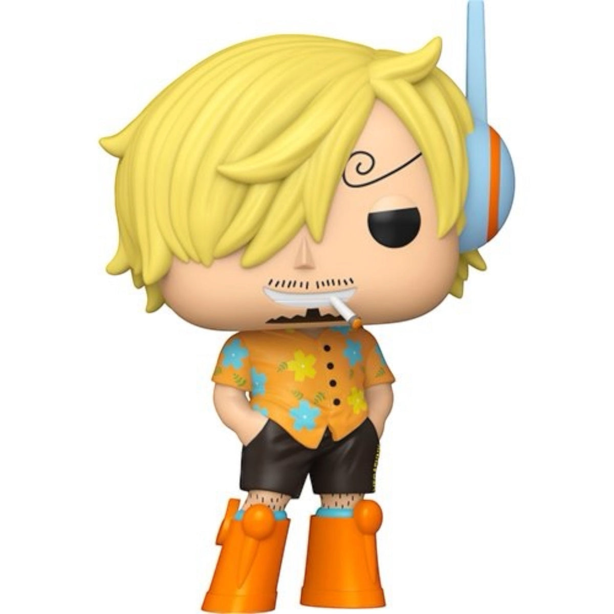 Funko One Piece Sanji vinyl figure from the Funko Pop! collection, featuring Sanji character with detailed design and signature pose.