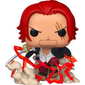 Funko Pop! vinyl figure of Shanks from One Piece, collectible Funko figure with detailed design and vibrant colors.