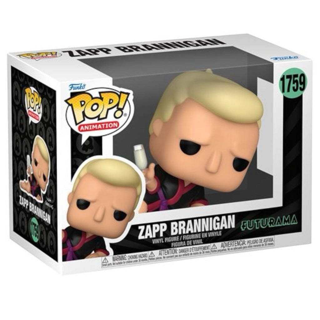 Futurama Zapp Brannigan Funko Pop! Vinyl Figure #1759 - Deep Nerdd