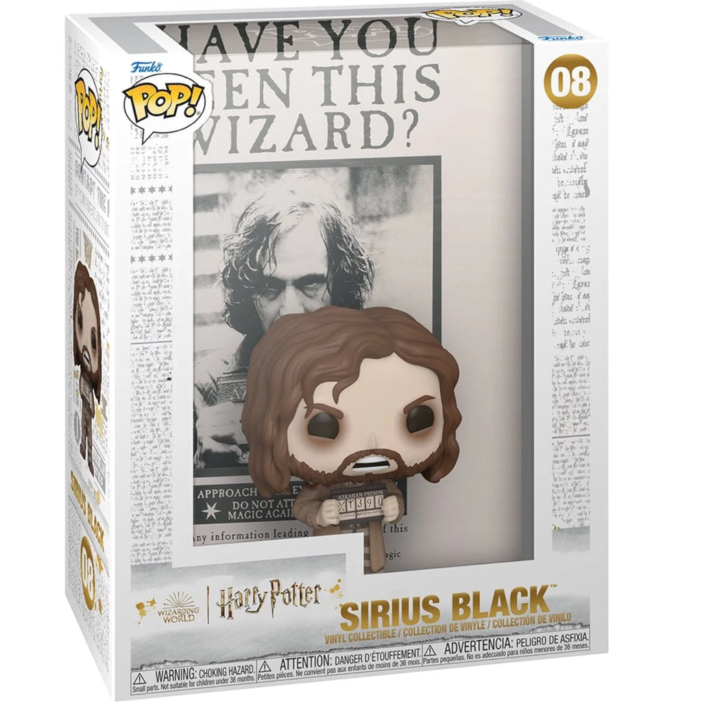 Harry Potter Prisoner Azkaban Sirius Black Pop! Cover Figure -PRE ORDER - Deep Nerdd
