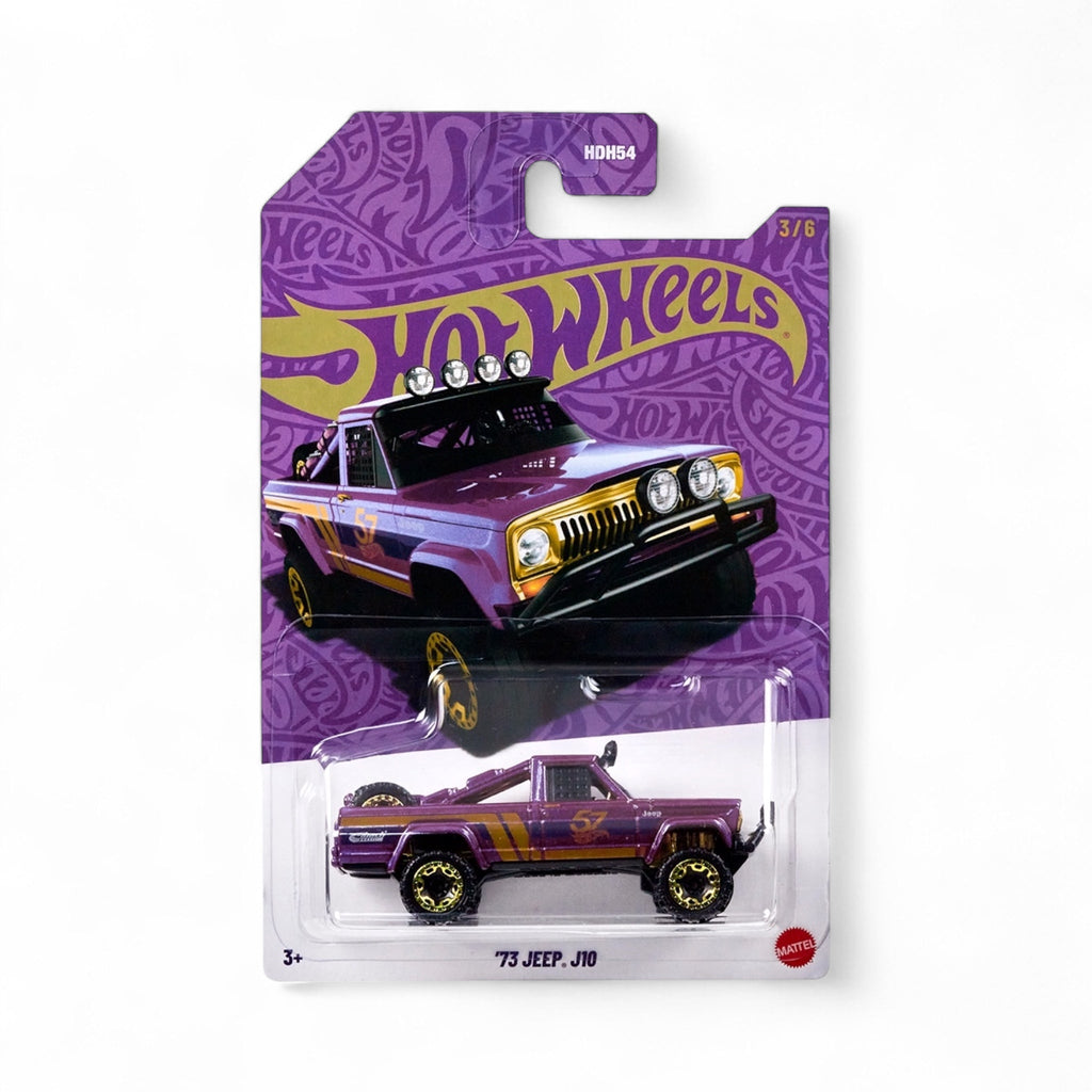 Hot Wheels Pearl & Chrome 2025 57th Anniversary 73 Jeep J10 Vehicle 3 - Deep Nerdd