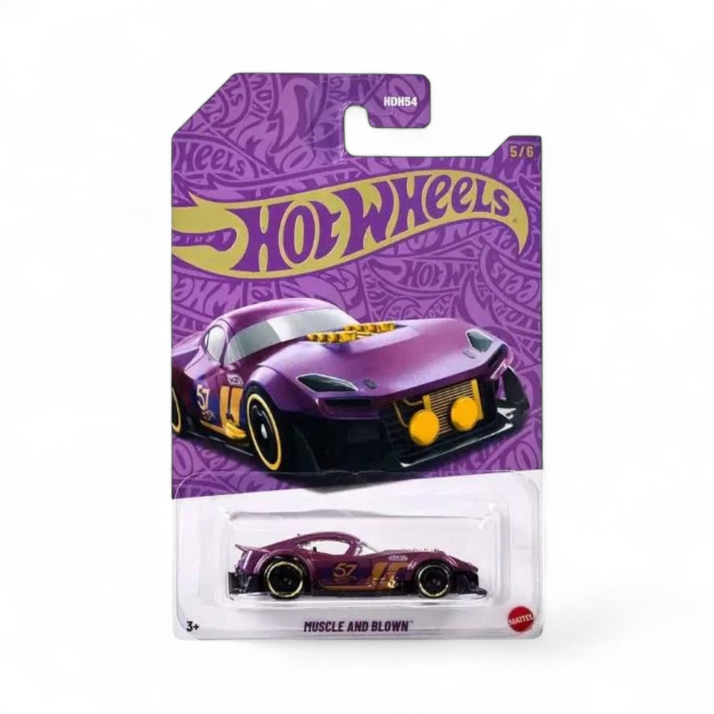Hot Wheels Pearl & Chrome 2025 57th Anniversary Muscle and Blown Vehicle 5 - Deep Nerdd