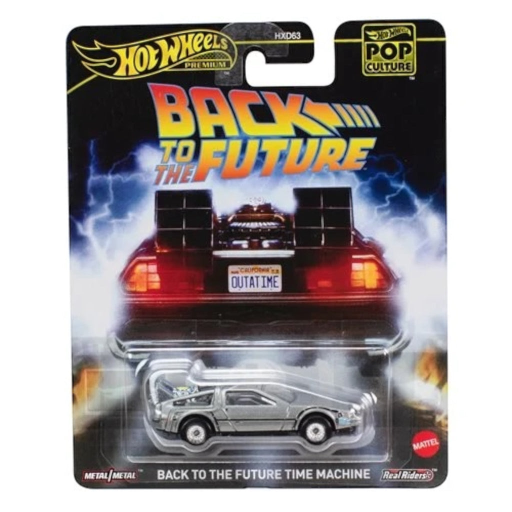 Hot Wheels Pop Culture 2025 Back to the Future DeLorean - PRE ORDER - Deep Nerdd