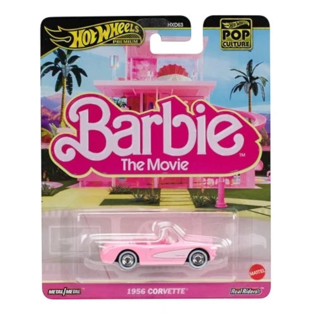 Hot Wheels Pop Culture 2025 Barbie Movie Corvette - PRE ORDER - Deep Nerdd