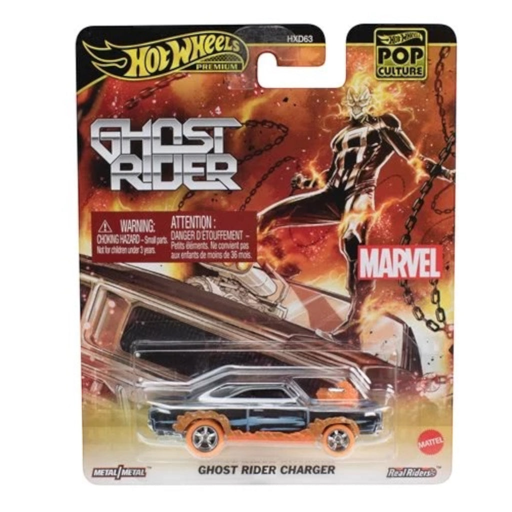 Hot Wheels Pop Culture 2025 Ghost Rider Charger - PRE ORDER - Deep Nerdd