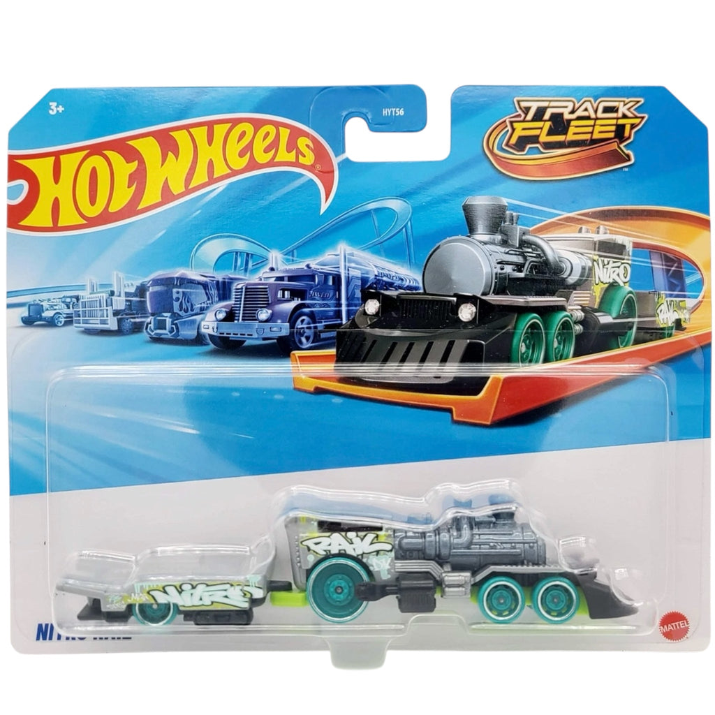 Hot Wheels Track Fleet Nitro Rail Die Cast Car - Deep Nerdd