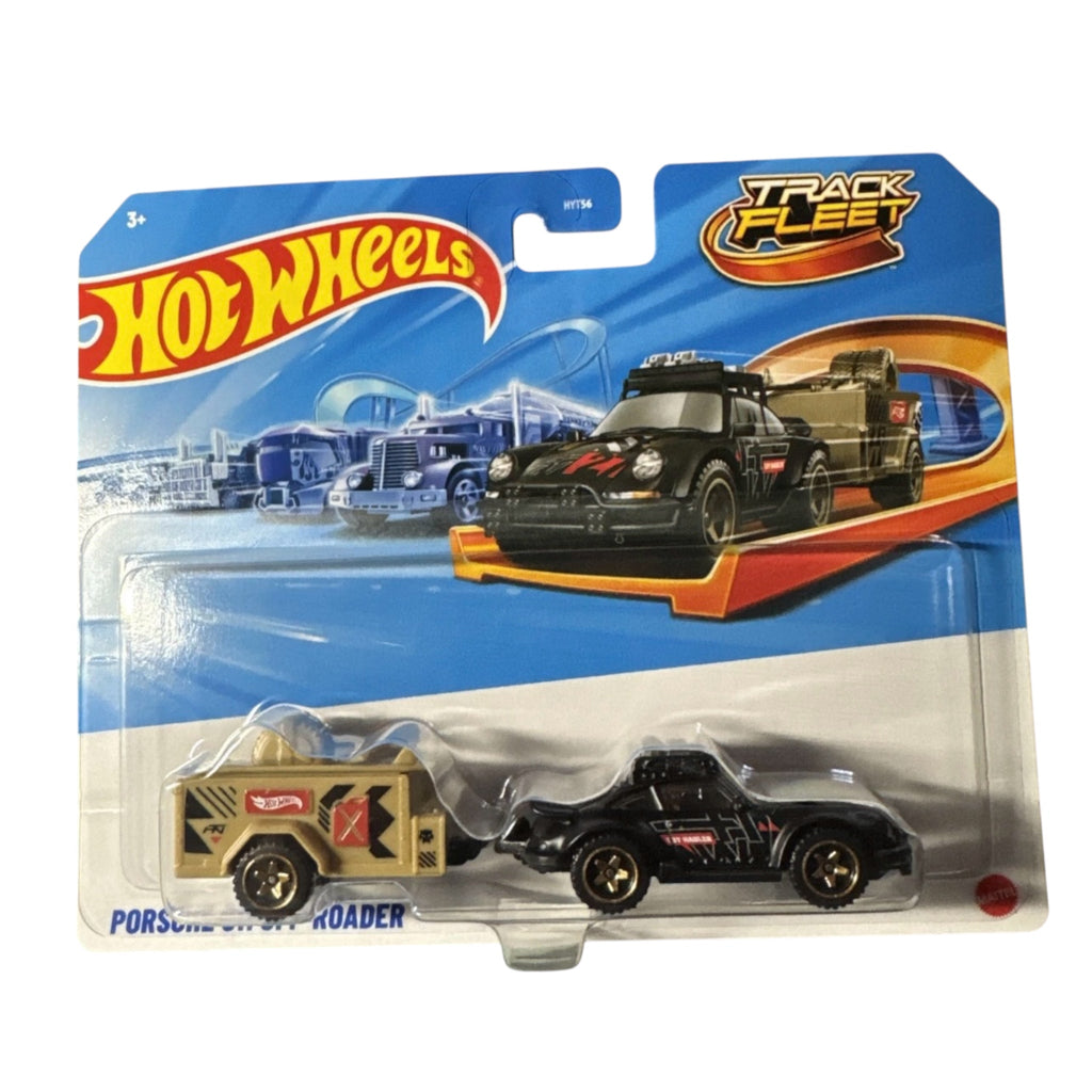 Hot Wheels Track Fleet Porsche 911 Off - Roader Die Cast Car - Deep Nerdd