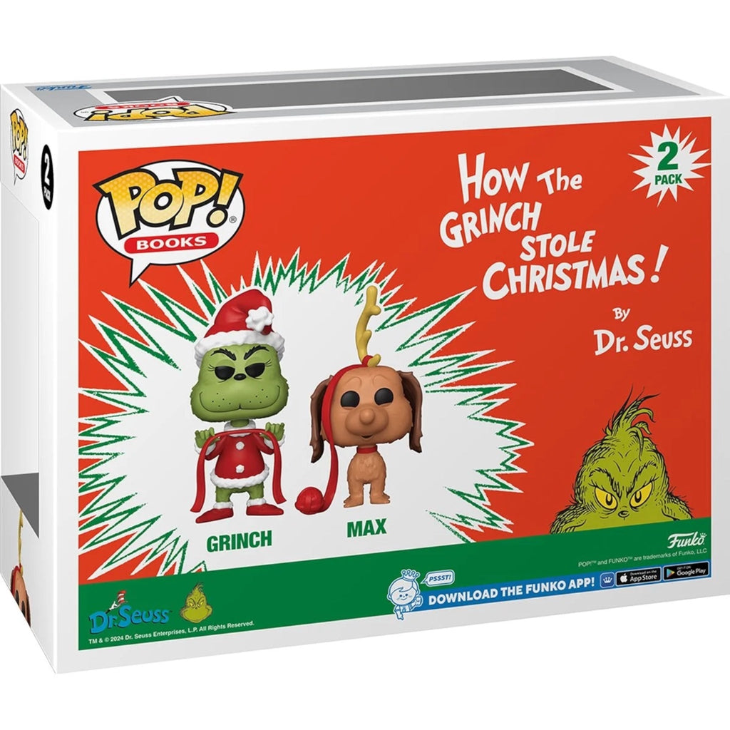 Funko Funko How the Grinch Stole Christmas Pop! Vinyl 2-Pack - PRE ORDER Deep Nerdd