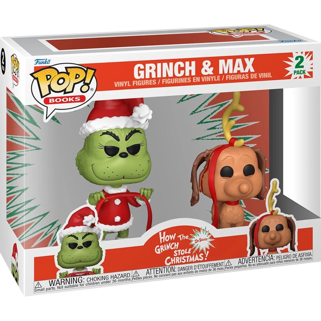 Funko Funko How the Grinch Stole Christmas Pop! Vinyl 2-Pack - PRE ORDER Deep Nerdd