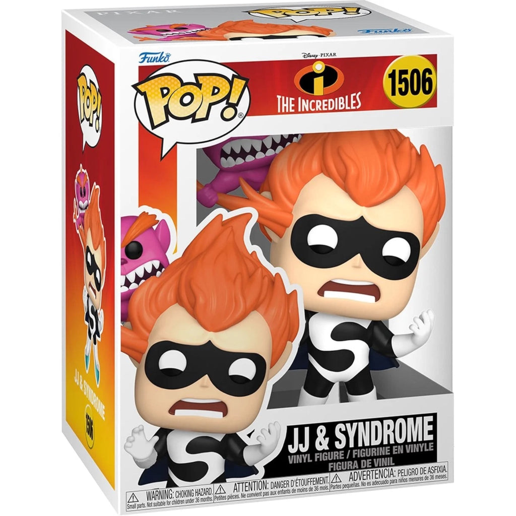 Funko Funko Incredibles 20th Jack Jack and Syndrome Pop! Vinyl Figure - PRE ORDER Deep Nerdd