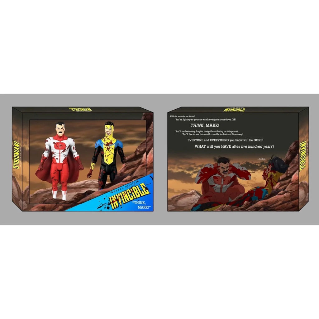 Diamond Select Action Figure Invincible and Omni-Man Action Figure 2-Pack EE Exclusive - PRE ORDER Deep Nerdd