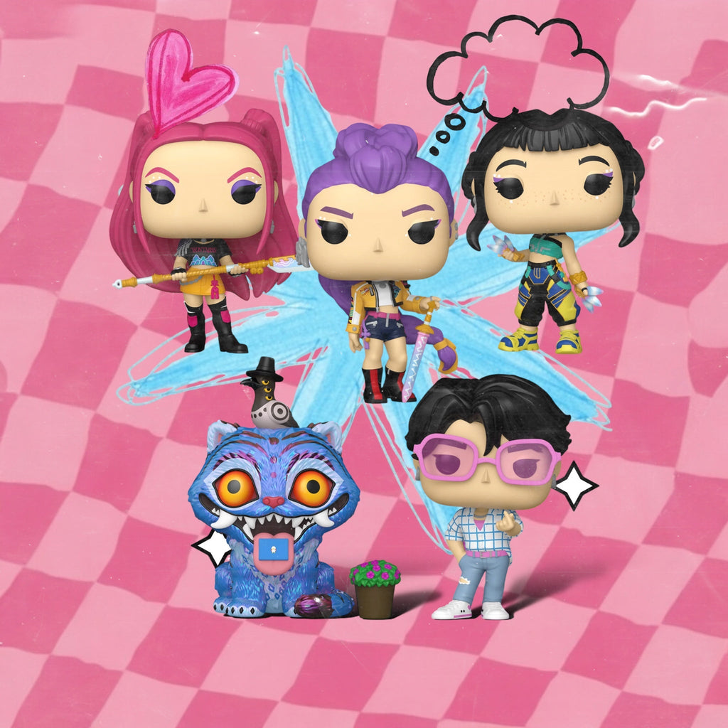 KPOP Demon Hunters Funko POP! Vinyl Figure Set - PRE ORDER - Deep Nerdd