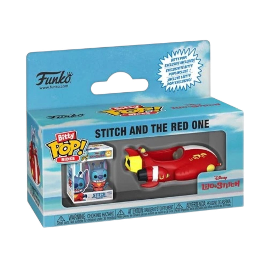Lilo & Stitch Stitch and The Red One Funko Bitty Pop! Ride - PRE ORDER - Deep Nerdd
