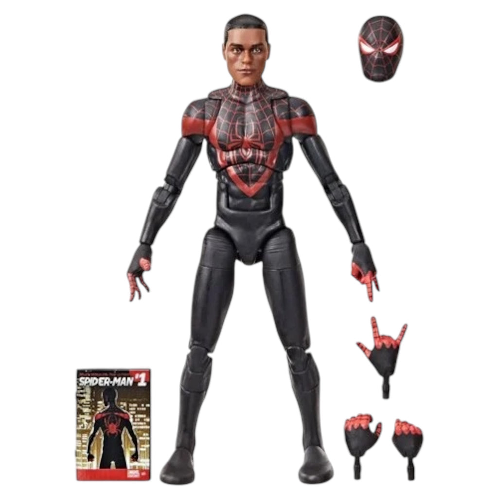 Marvel Legends Ultimate Spider - Man Miles Morales Comics - Inspired 6 - Inch Action Figure - PRE ORDER - Deep Nerdd