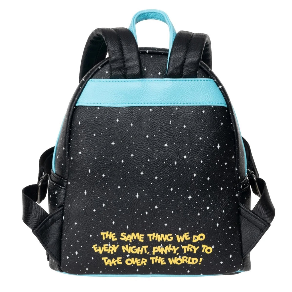 Loungefly Loungefly Pinky and the Brain Glow in the Dark Mini-Backpack - EE Exclusive Deep Nerdd