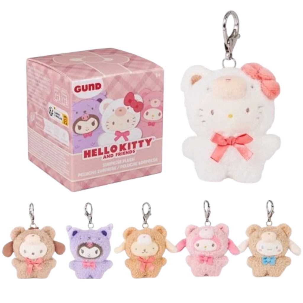 Sanrio Cafe Latte 3 1/2 - Inch Plush Key Chain Blind Box - PRE ORDER - Deep Nerdd