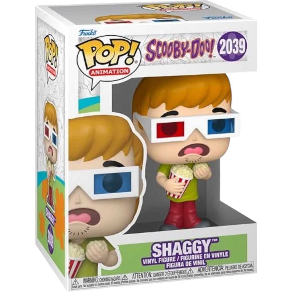Scooby - Doo Shaggy with Popcorn Funko Pop! Vinyl Figure 2039 - PRE ORDER - Deep Nerdd