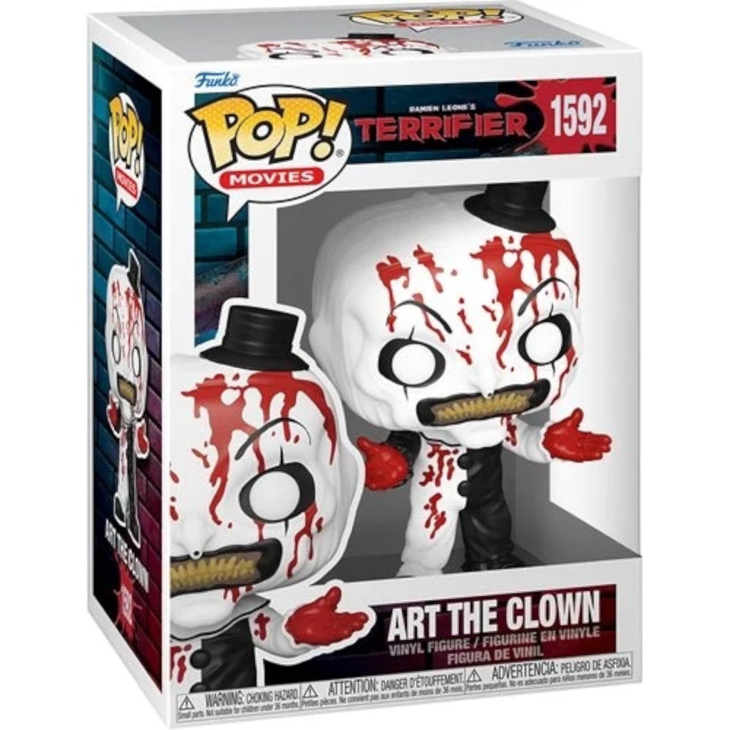 Funko Funko Terrifier 2 Art the Clown Bloody Funko Pop! Vinyl Figure - PRE ORDER Deep Nerdd