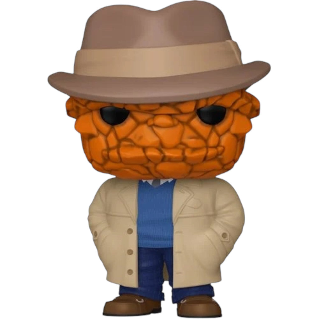 The Fantastic Four: First Steps The Thing (Trench Coat) Funko Pop! Vinyl Figure 1524 - Entertainment Earth Exclusive - PRE ORDER - Deep Nerdd