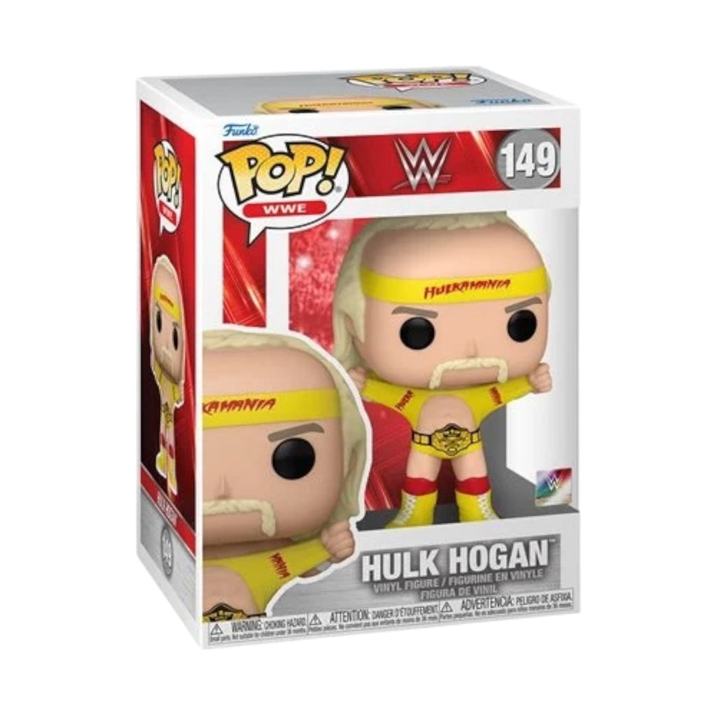 WWE Hulkamania with Belt Funko Pop! Vinyl Figure - PRE ORDER - Deep Nerdd
