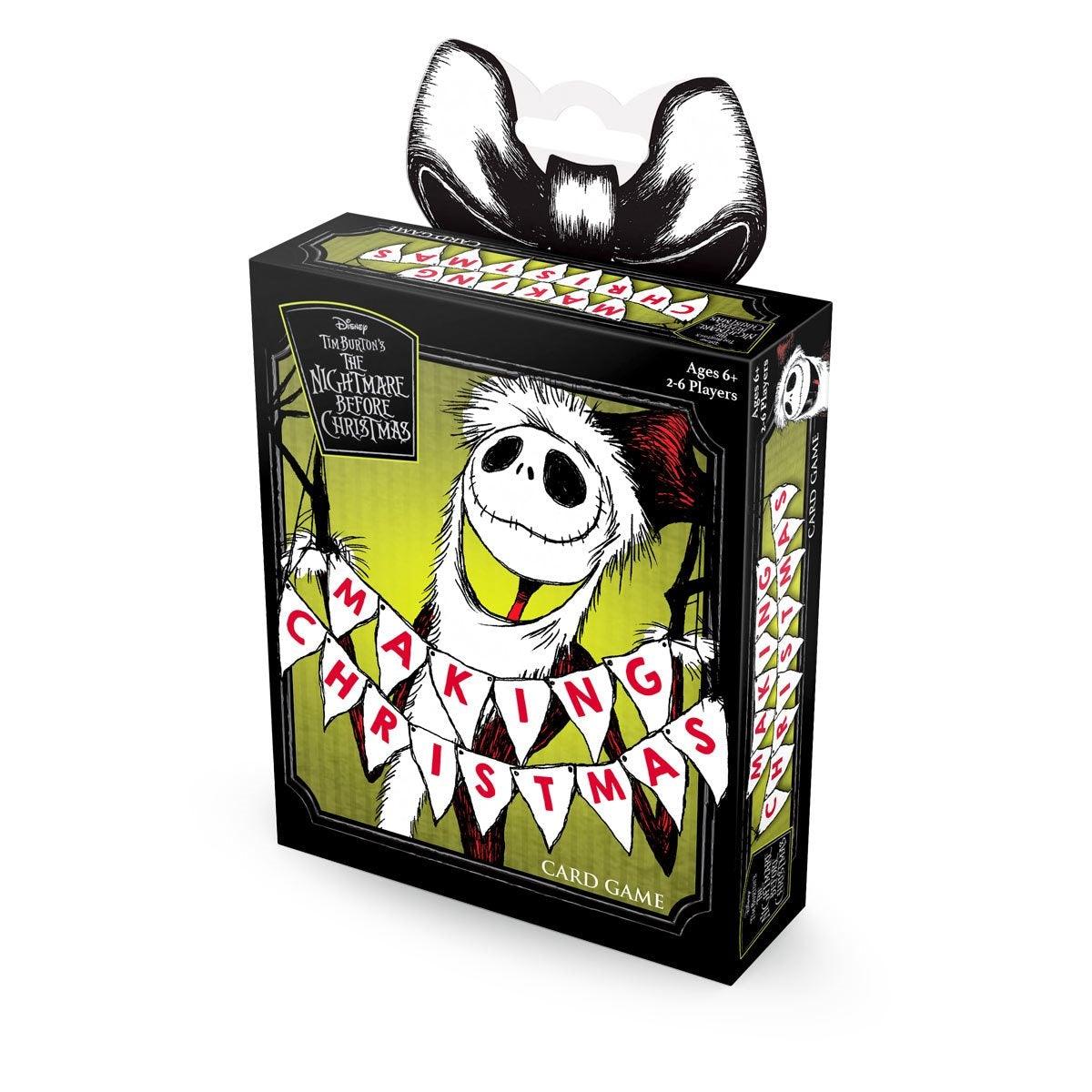 Funko Nightmare Before Christmas Card Game featuring characters from the classic Disney Halloween movie, perfect for fans of Toy & Game collectibles.