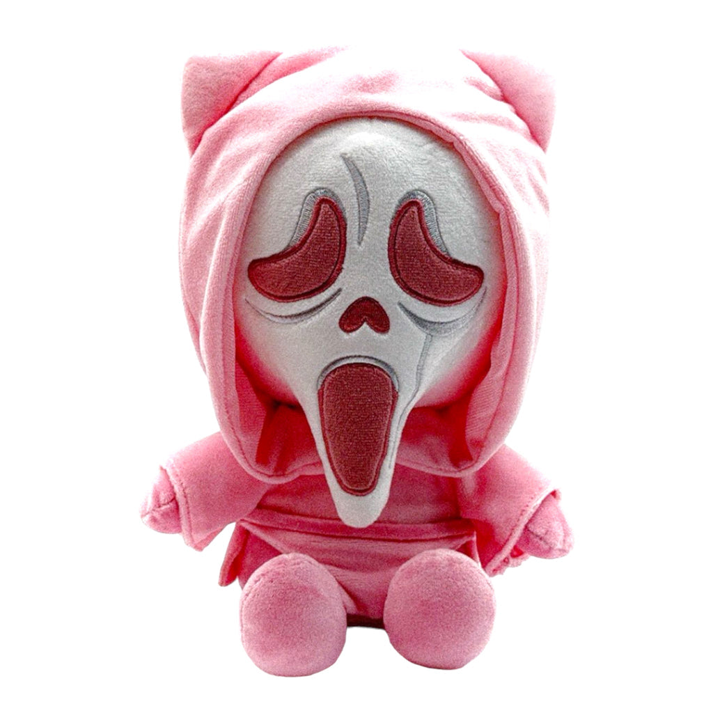 Ghost Face Cute Pink 9” Inch Plush - PRE ORDER - Deep Nerdd