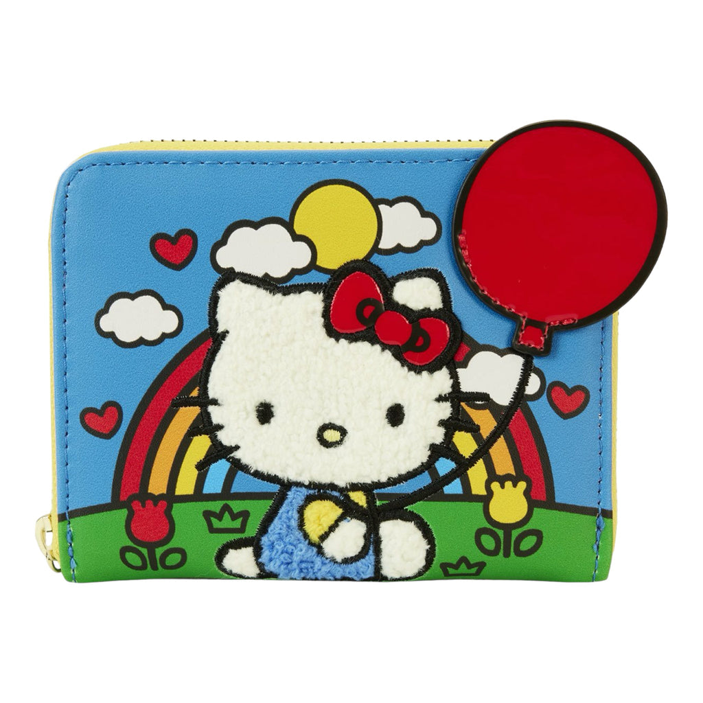 Hello Kitty 50th Anniversary Chenille Zip-Around Wallet - PRE ORDER - Deep Nerdd