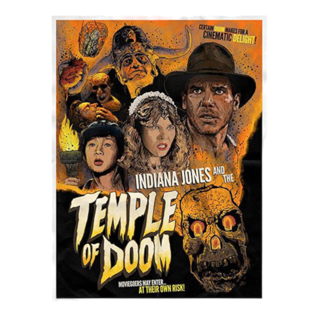 Acme Archives poster Indiana Jones Temple of Doom Lithograph Art Print Deep Nerdd