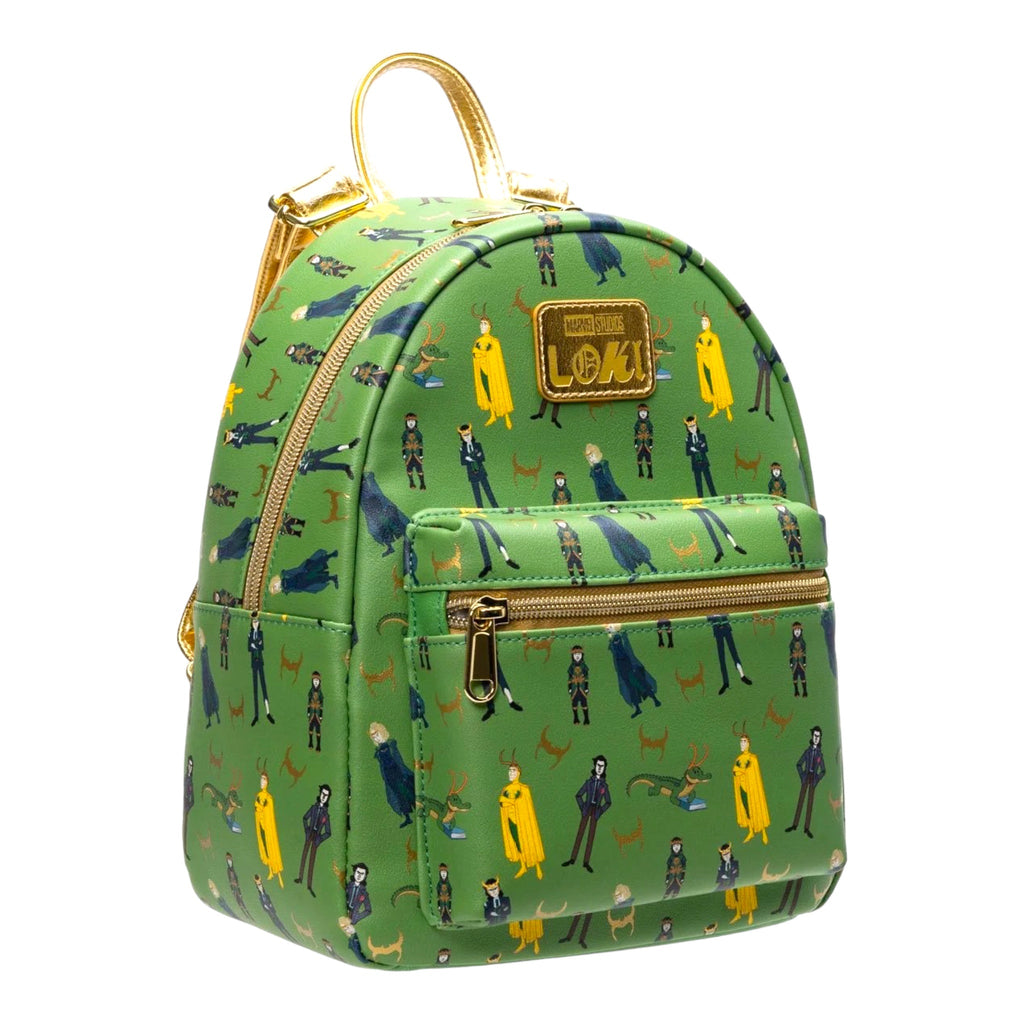 Loungefly Loungefly Loki Mini-Backpack - Entertainment Earth Exclusive Deep Nerdd