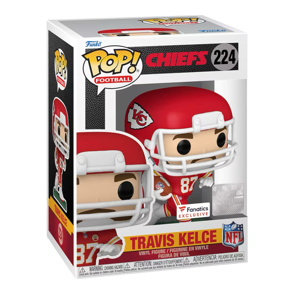 NFL Travis Kelce Kansas City Chiefs Vinyl Figure- Fanatics Exclusive - Deep Nerdd